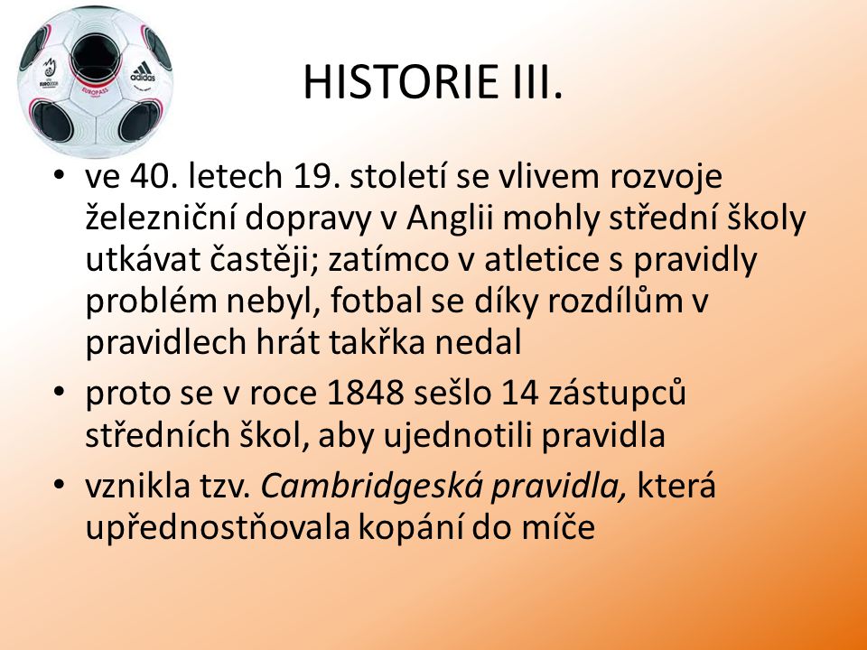 HISTORIE III.