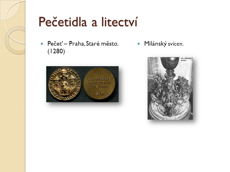 Pečetidla a litectví Pečeť – Praha, Staré město. (1280)