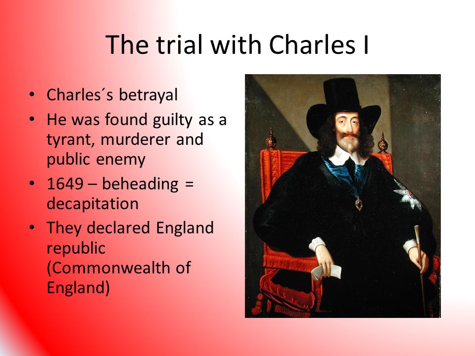 The trial with Charles I