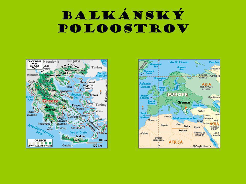 Balkánský poloostrov