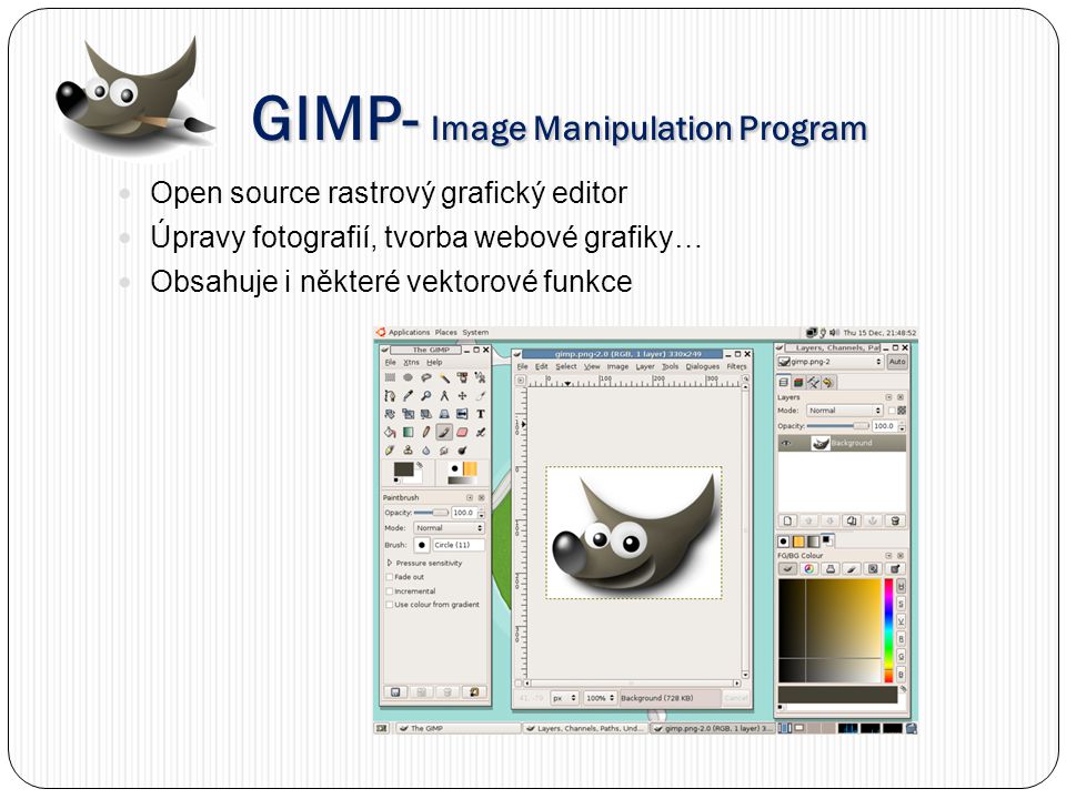 GIMP- Image Manipulation Program
