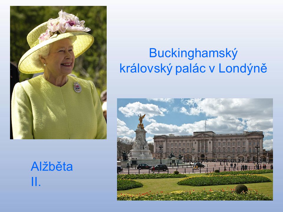 Buckinghamský královský palác v Londýně