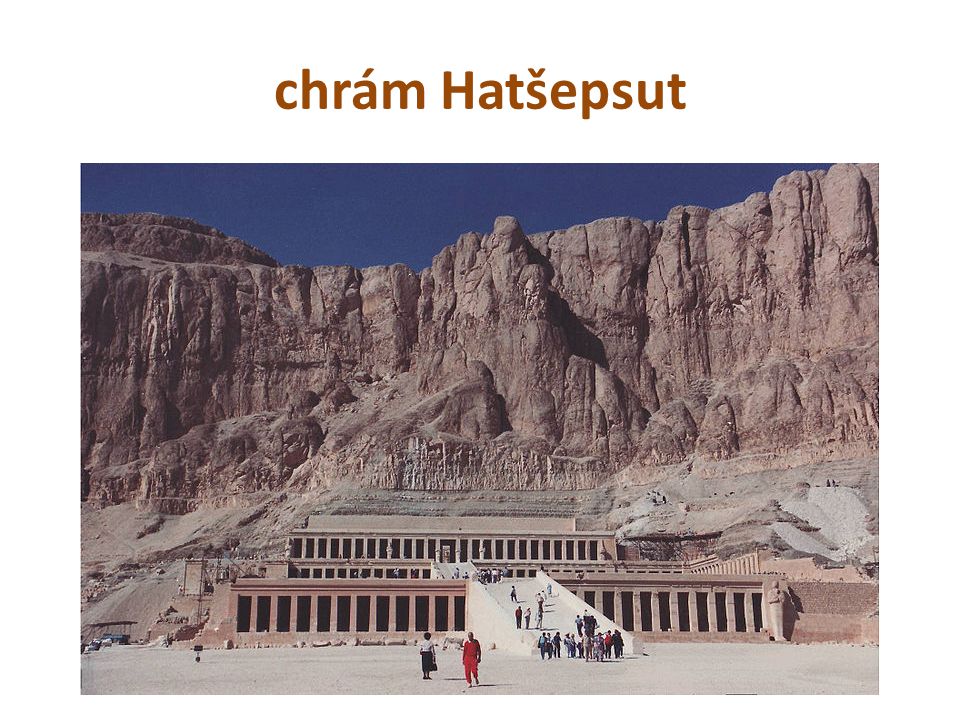 chrám Hatšepsut