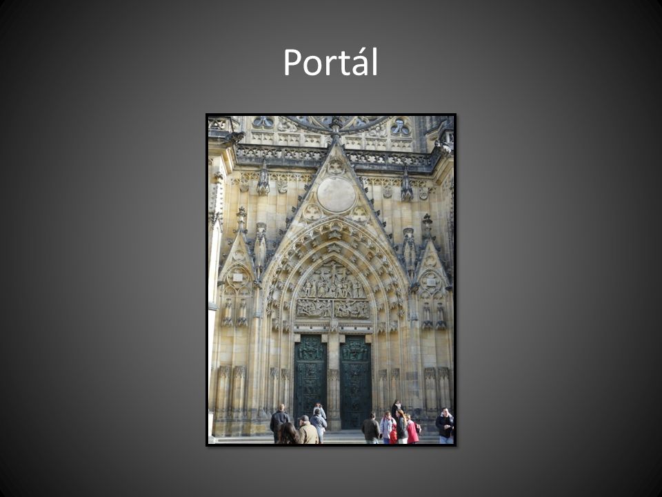 Portál Chrám sv. Víta v Praze