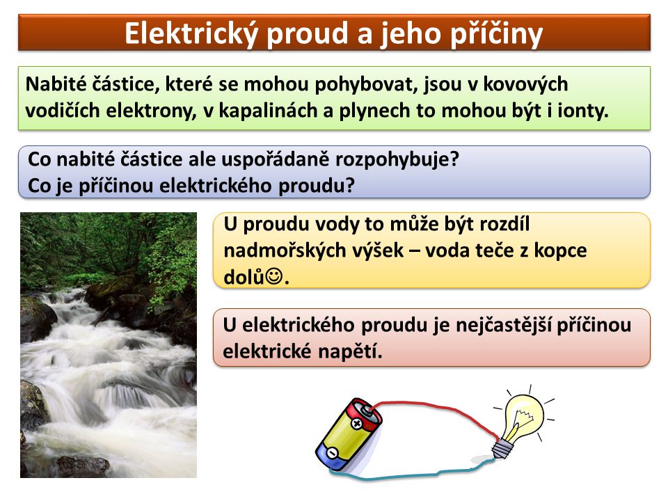 Elektrický proud a jeho příčiny