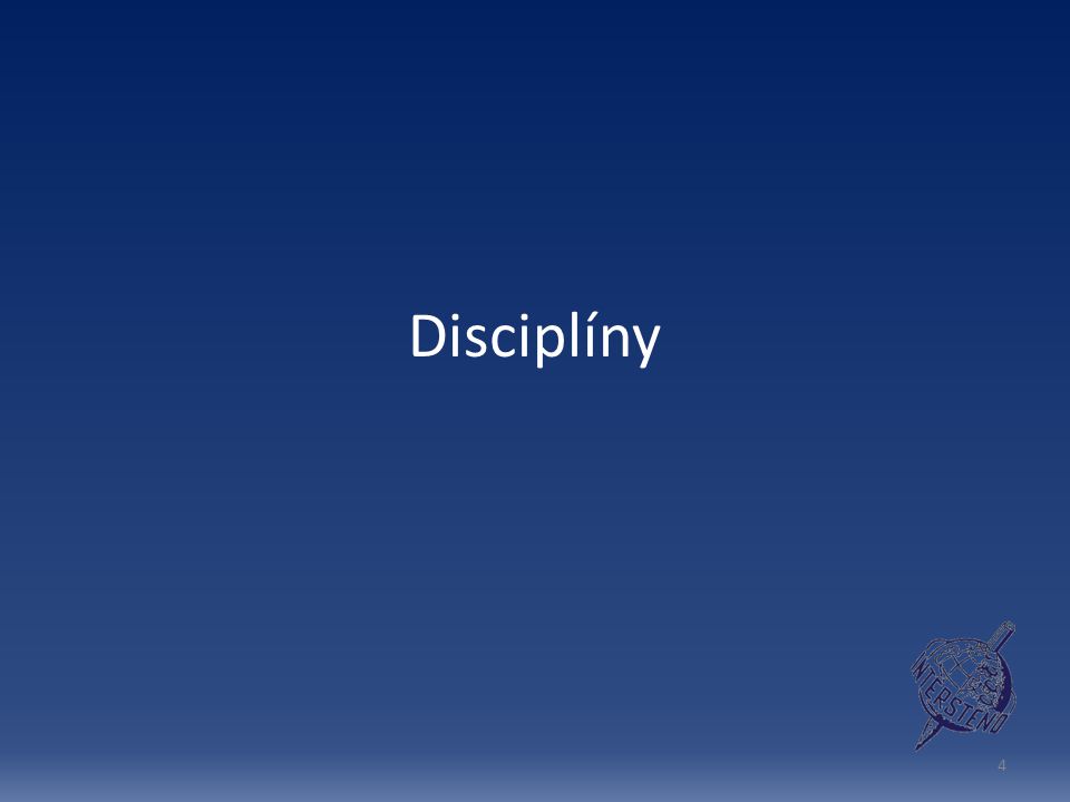 Disciplíny
