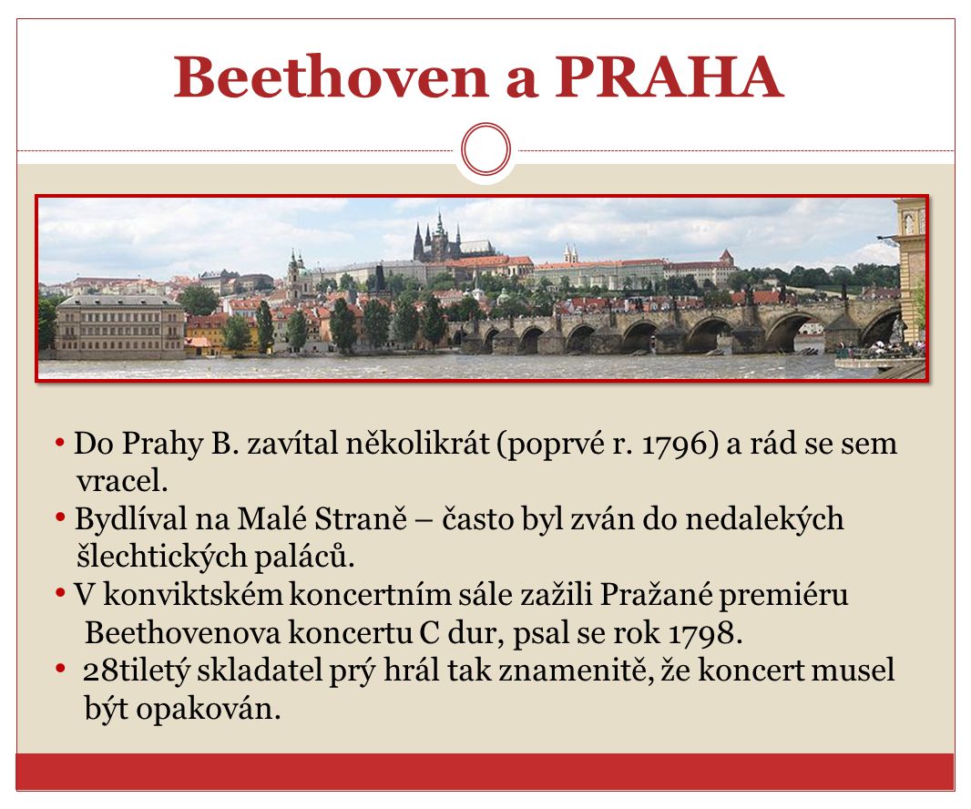 Beethoven a PRAHA vracel.