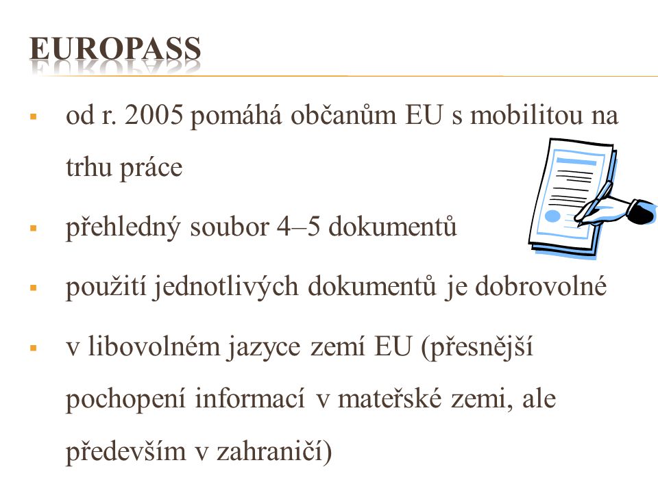 europass od r pomáhá občanům EU s mobilitou na trhu práce