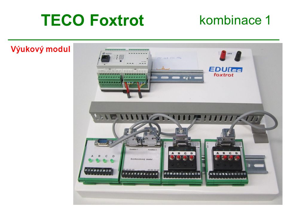 TECO Foxtrot kombinace 1 Výukový modul
