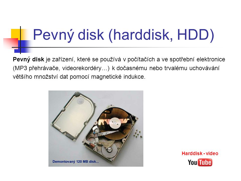 Pevný disk (harddisk, HDD)