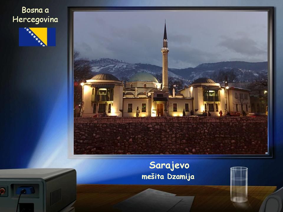 Bosna a Hercegovina Sarajevo mešita Dzamija