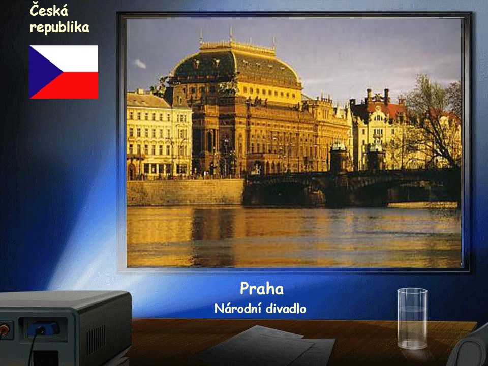 Česká republika Praha Národní divadlo
