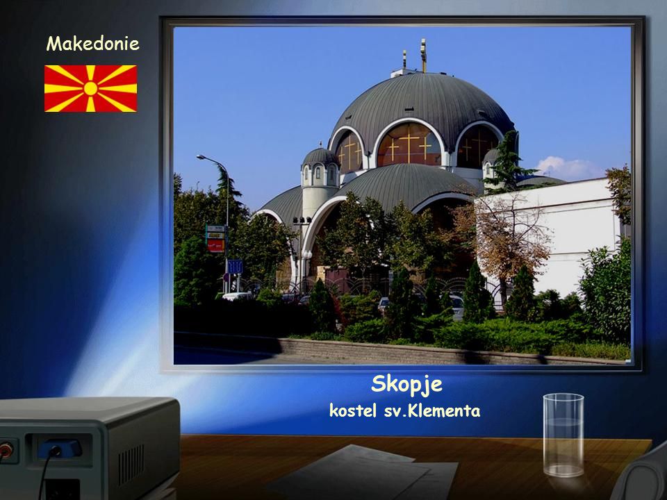 Makedonie Skopje kostel sv.Klementa