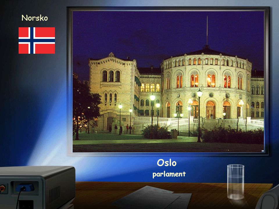 Norsko Oslo parlament