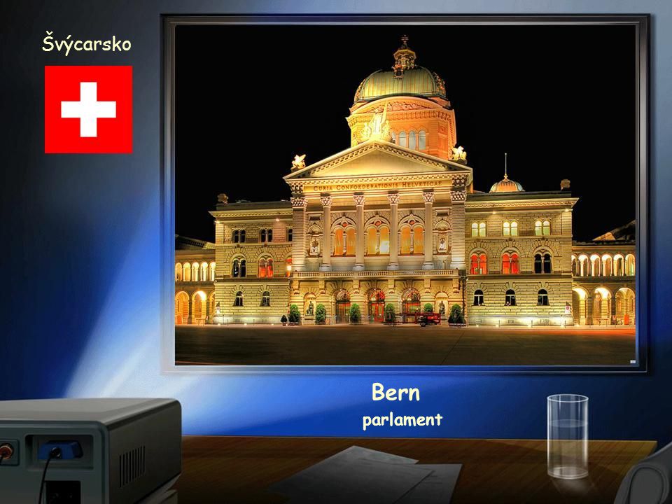 Švýcarsko Bern parlament