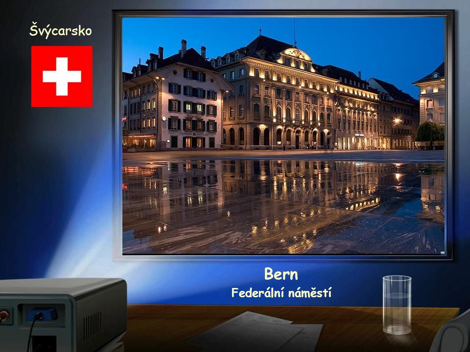 Švýcarsko Bern Federální náměstí