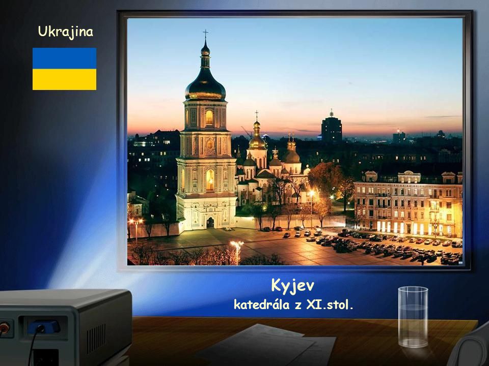 Ukrajina Kyjev katedrála z XI.stol.
