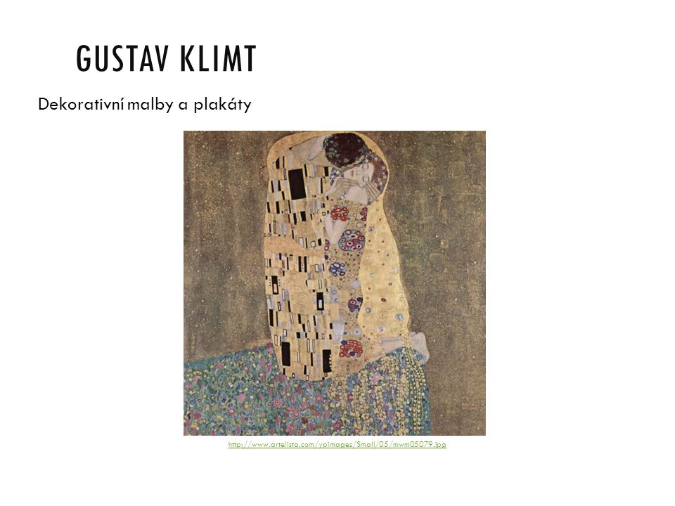 Gustav Klimt Dekorativní malby a plakáty