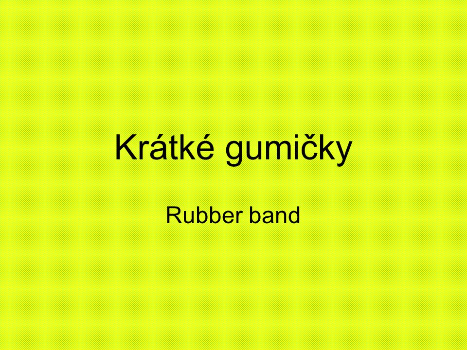Krátké gumičky Rubber band