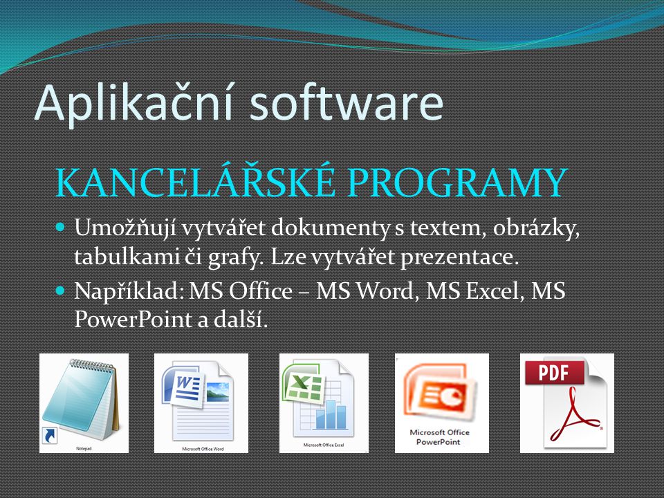 Systémový Software Aplikační Software - Ppt Stáhnout