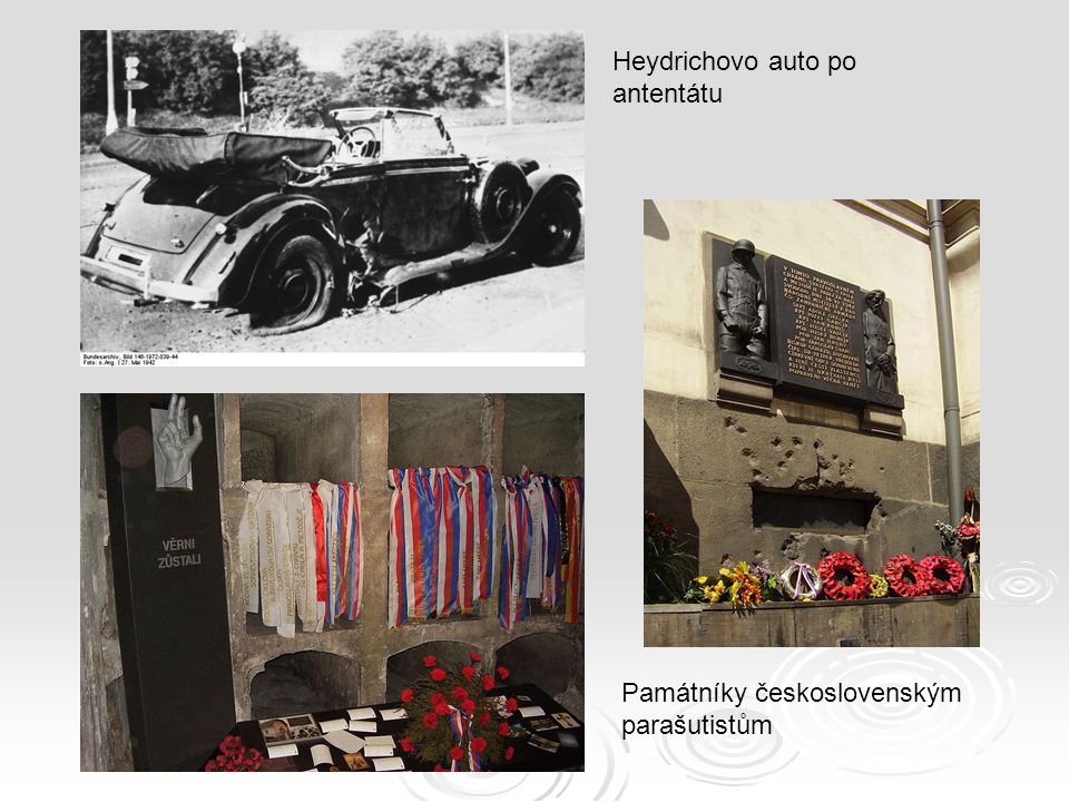 Heydrichovo auto po antentátu