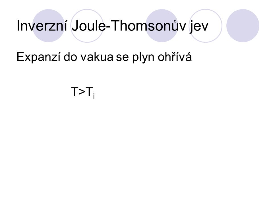 Inverzní Joule-Thomsonův jev