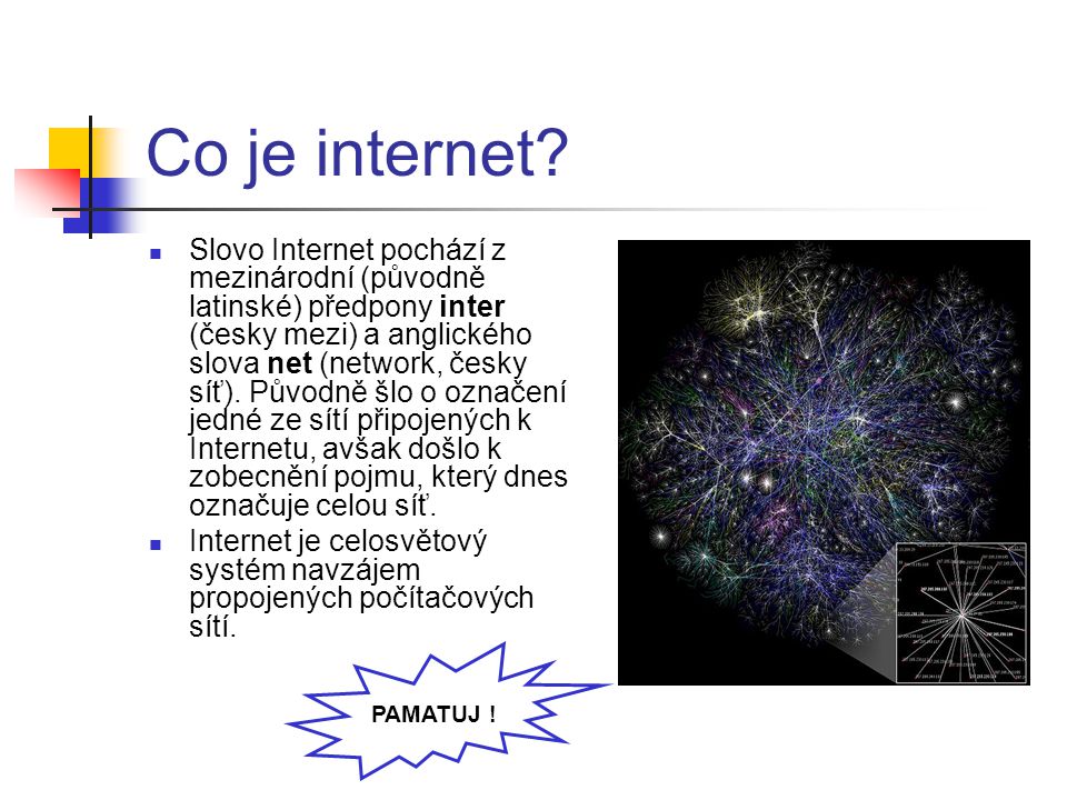 Co je internet