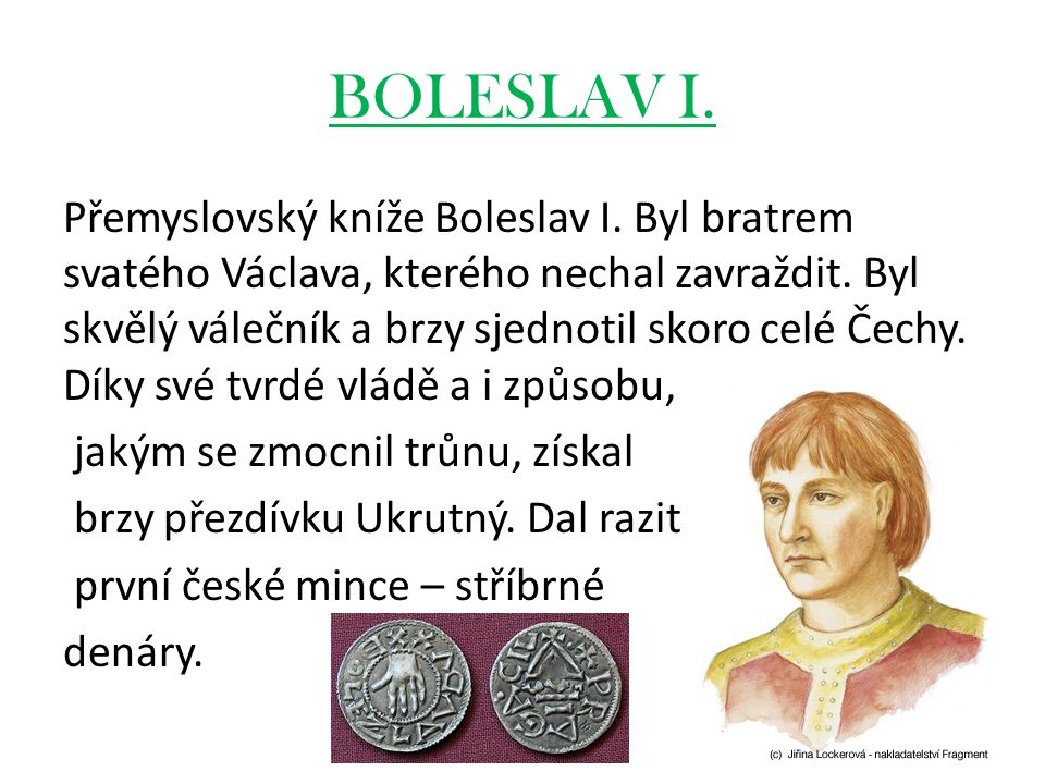 BOLESLAV I.