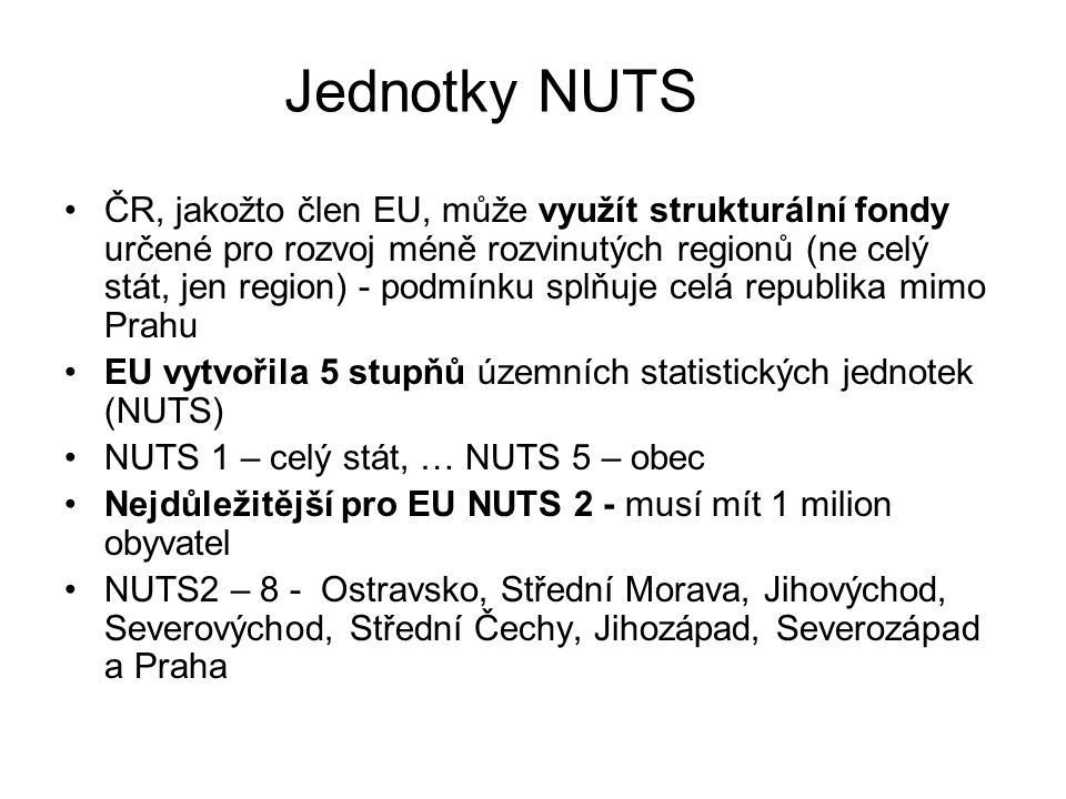 Jednotky NUTS