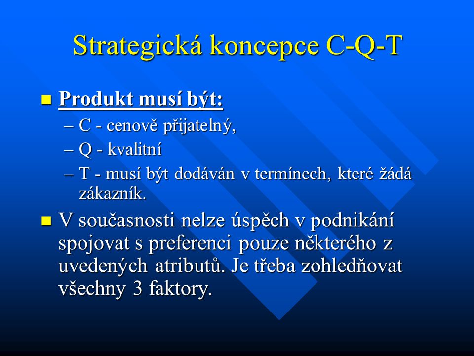 Strategická koncepce C-Q-T