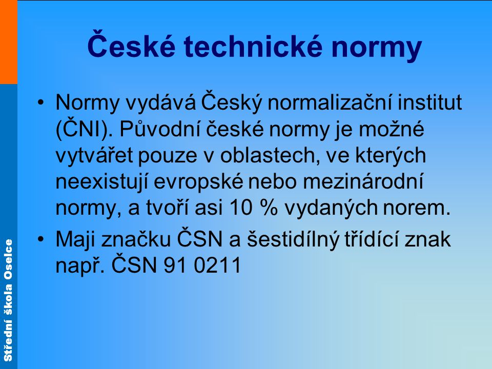 České technické normy