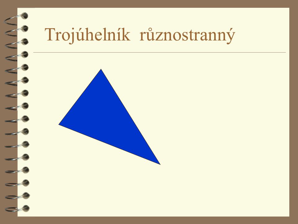 Trojúhelník různostranný
