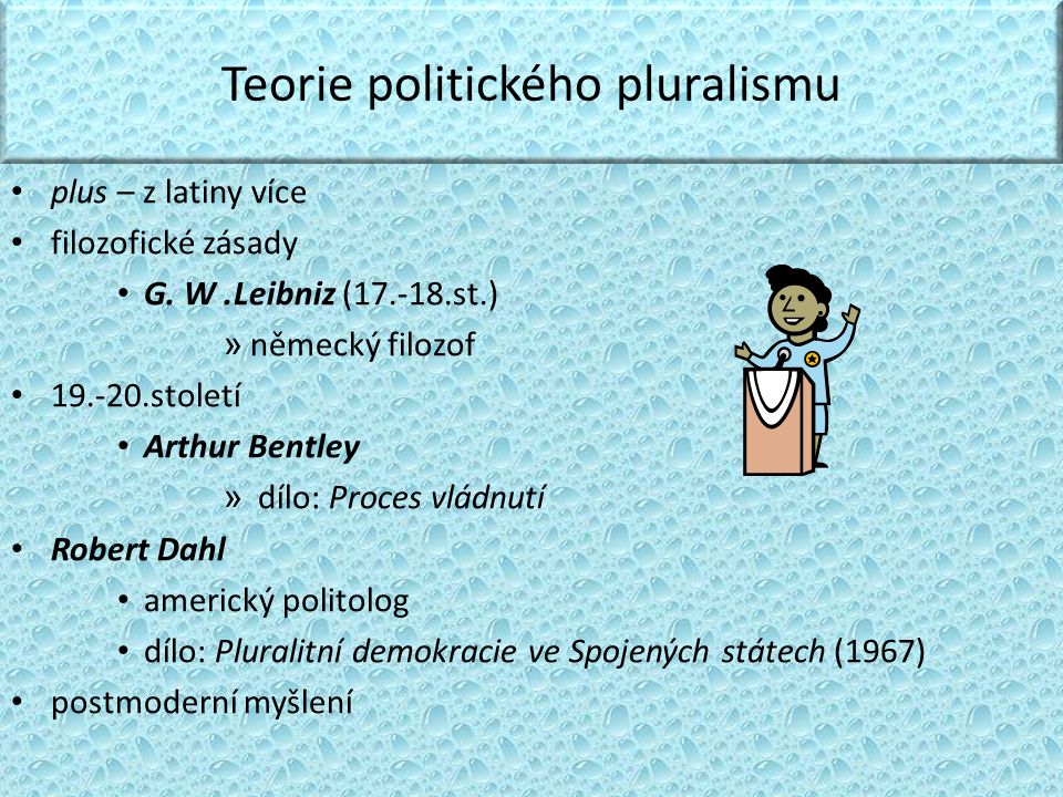 Teorie politického pluralismu