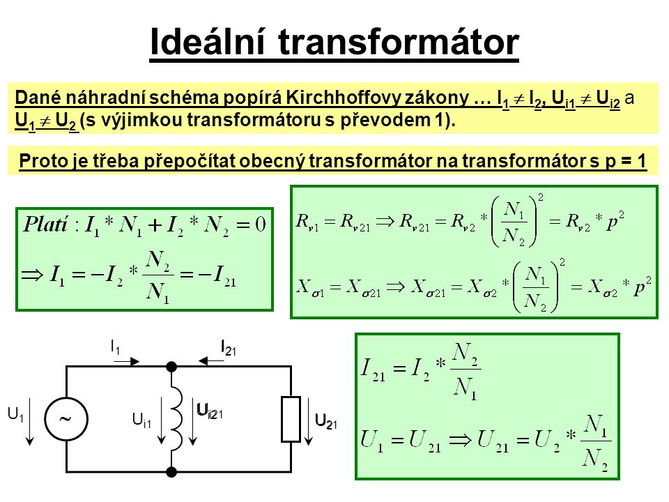 Ideální transformátor