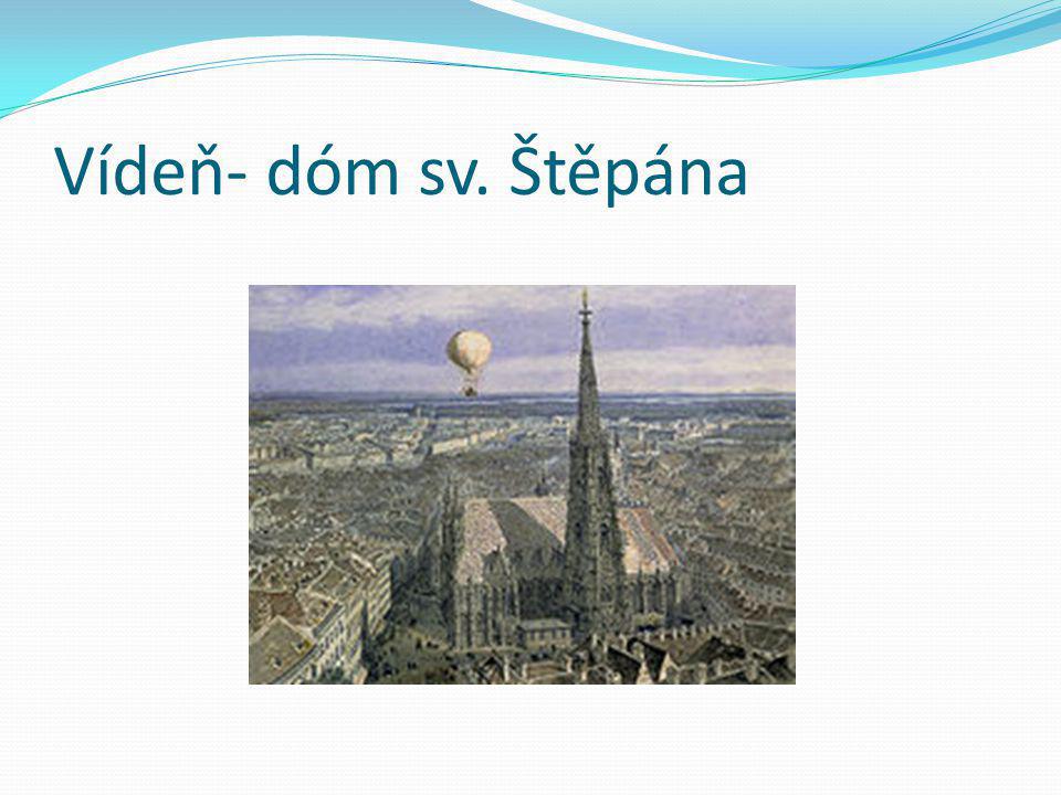 Vídeň- dóm sv. Štěpána