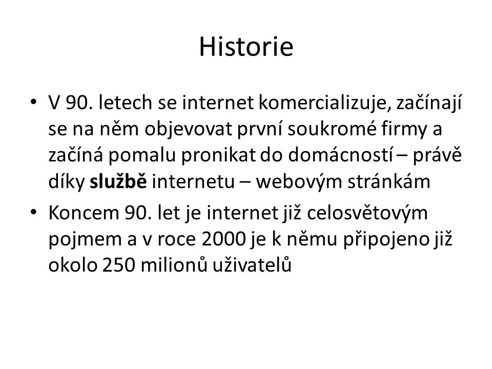 Historie