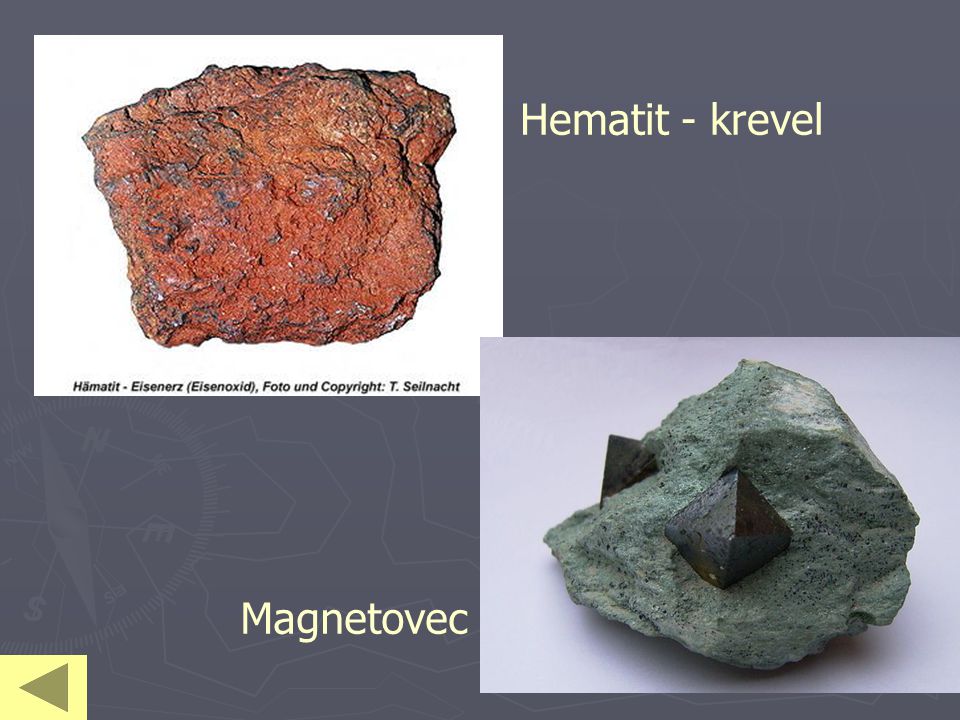 Hematit - krevel Magnetovec