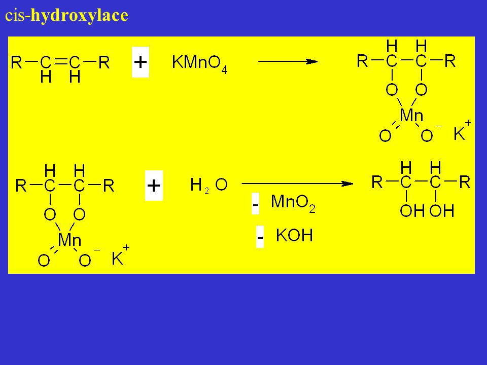 cis-hydroxylace