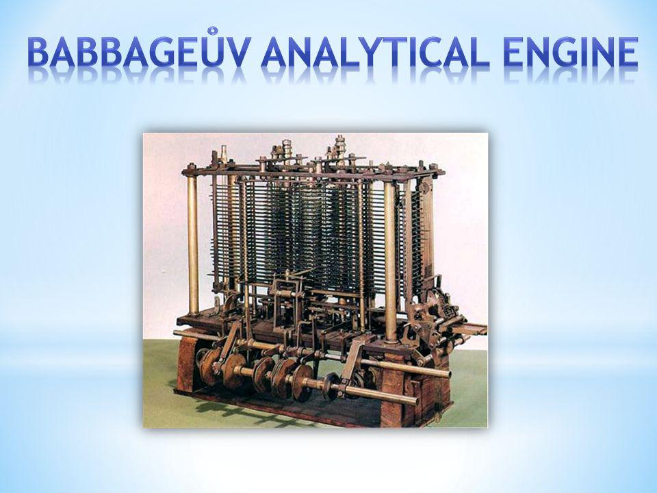Babbageův Analytical Engine