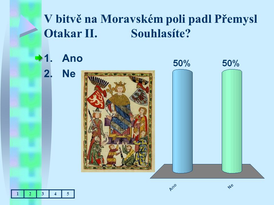 V bitvě na Moravském poli padl Přemysl Otakar II. Souhlasíte