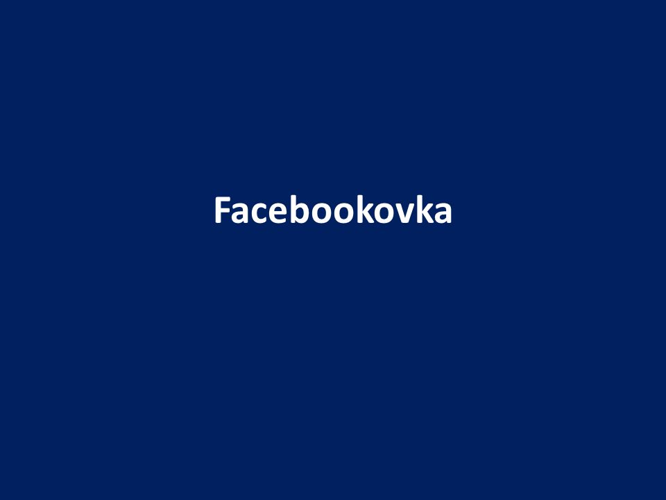 Facebookovka