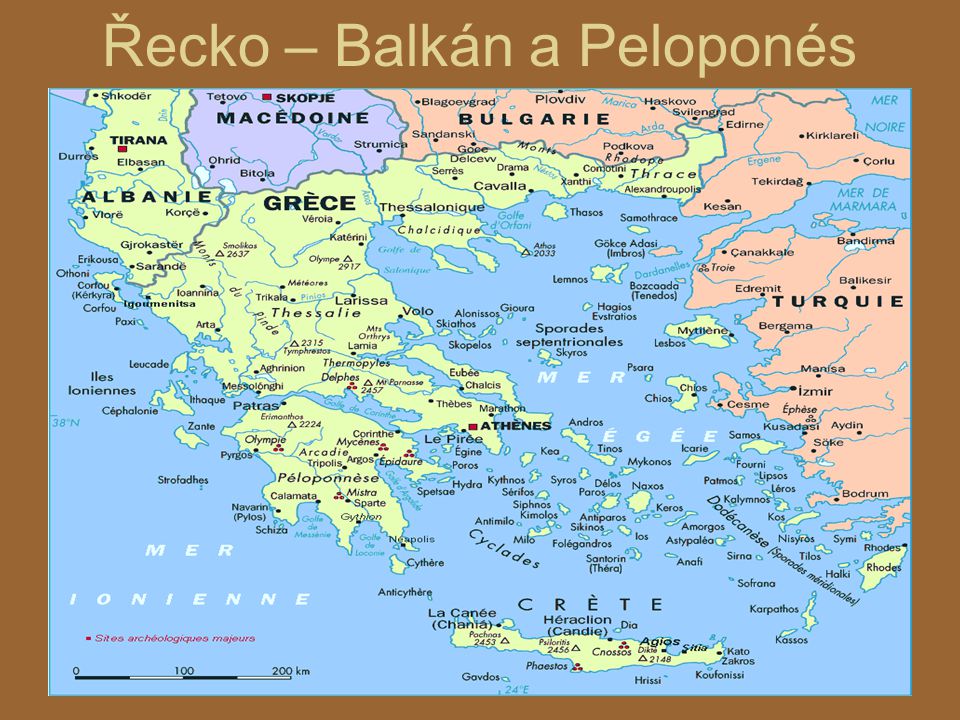 Řecko – Balkán a Peloponés