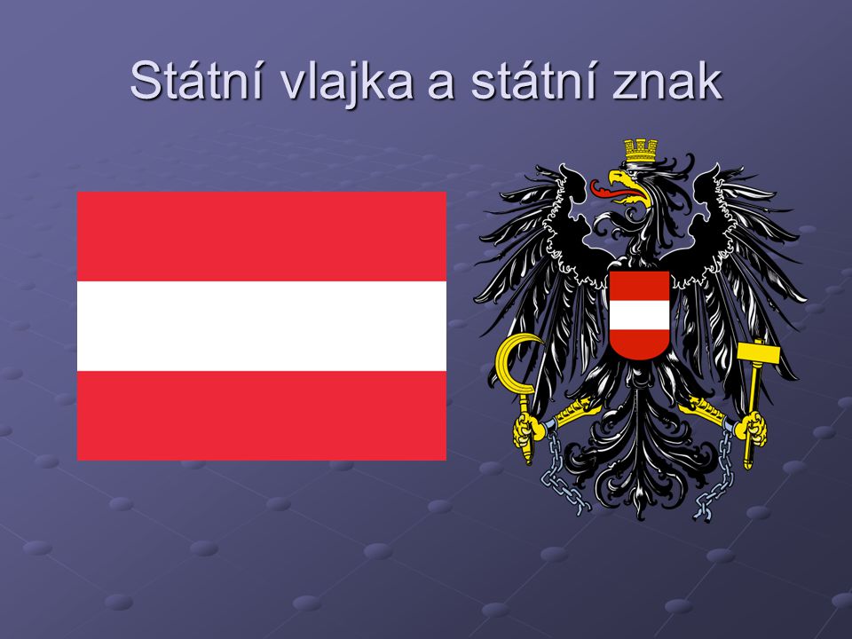 Státní vlajka a státní znak