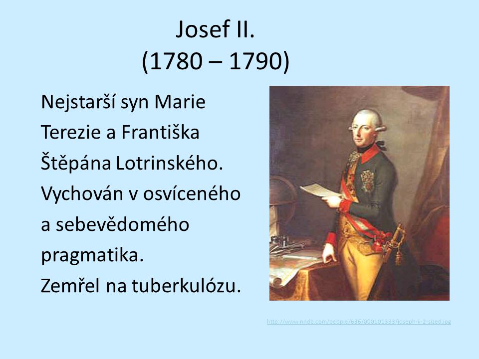 Josef II. (1780 – 1790)
