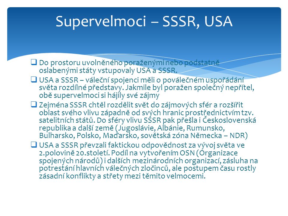 Supervelmoci – SSSR, USA