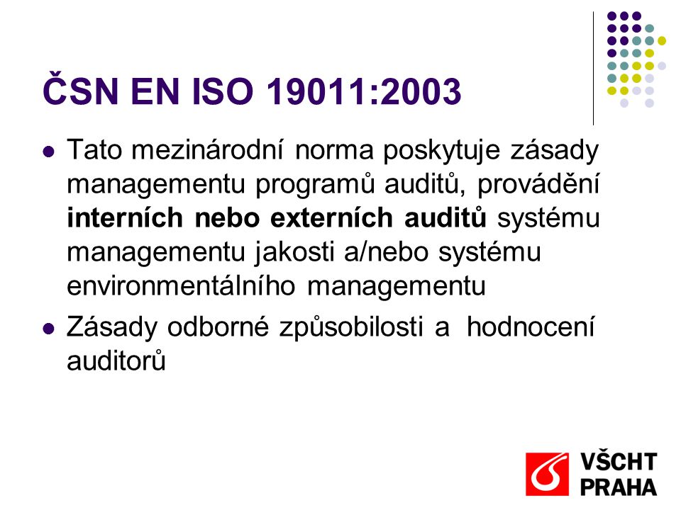 ČSN EN ISO 19011:2003