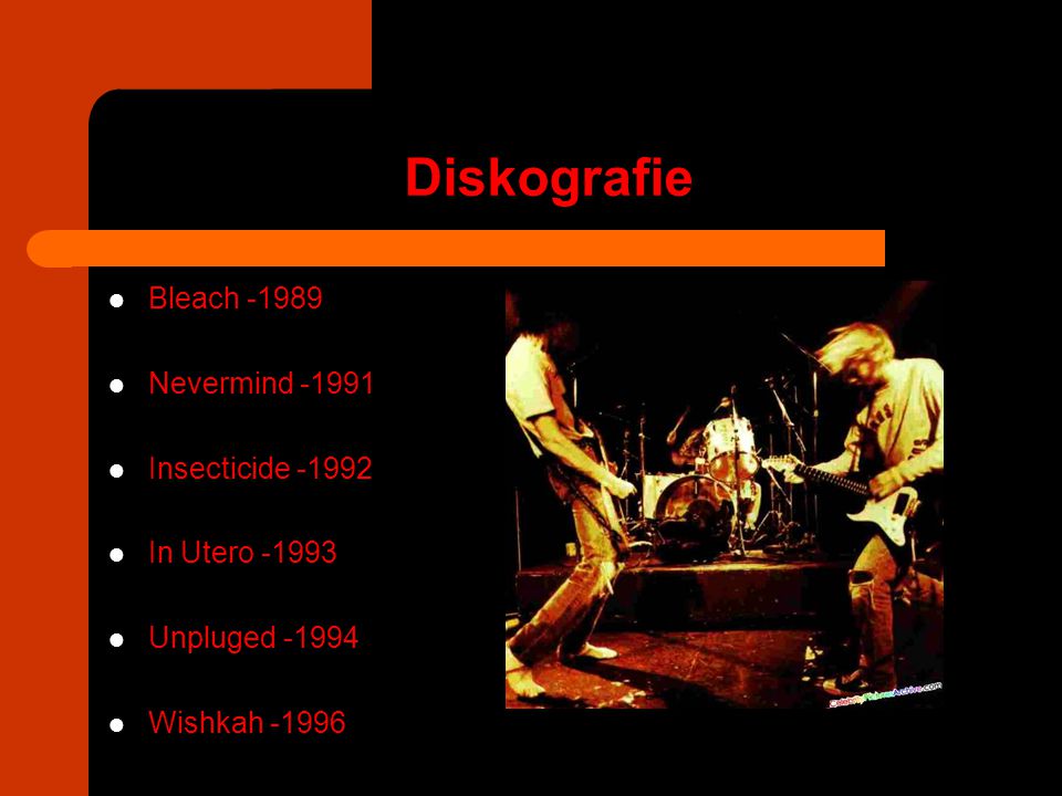 Diskografie Bleach Nevermind Insecticide -1992