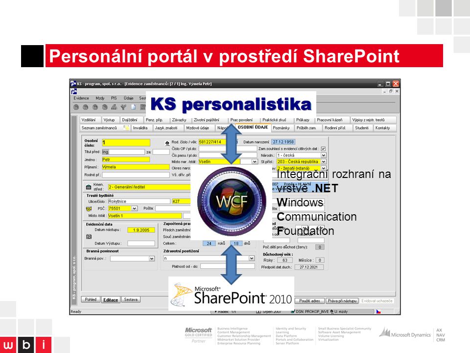 Personální portál v prostředí SharePoint