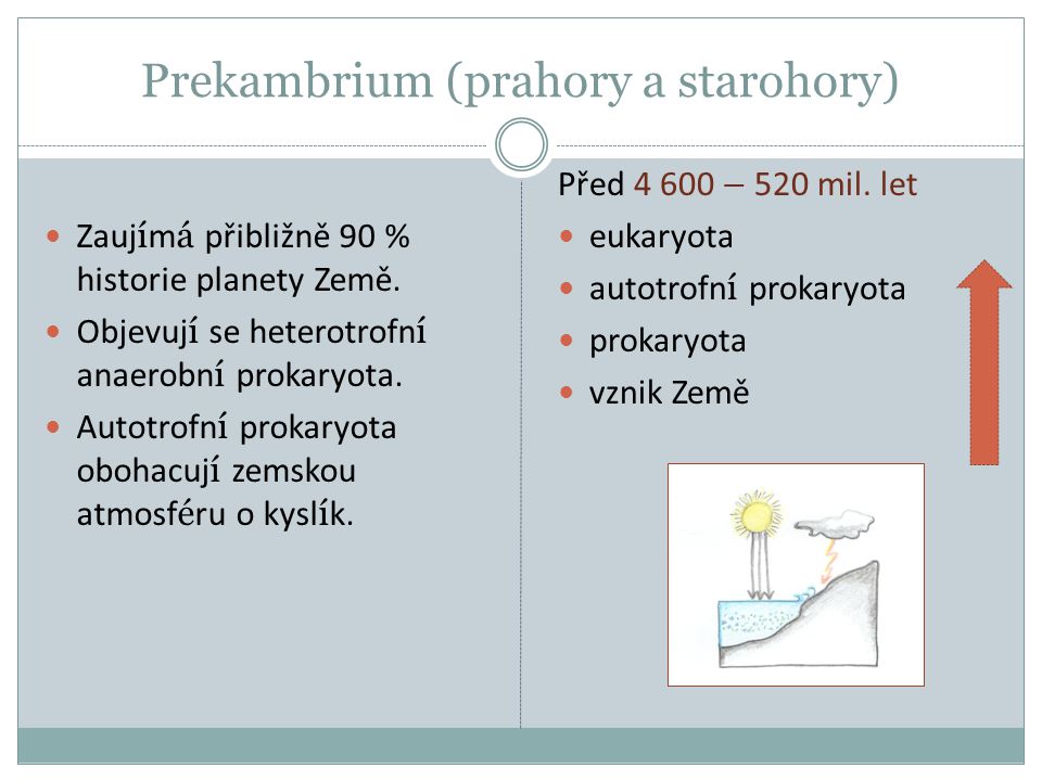 Prekambrium (prahory a starohory)