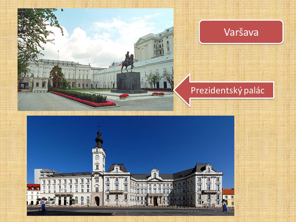 Varšava Prezidentský palác